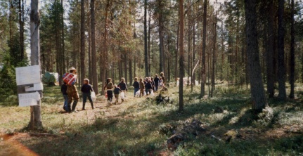 JaPo 1985 Kesäleiri Kuusamossa-8